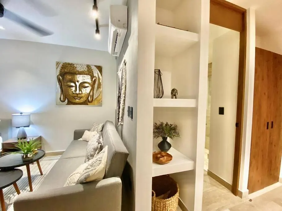 Apartment New! Luxury Top Floor Condo-Steps To 5Th-Fast Wifi Playa del Carmen