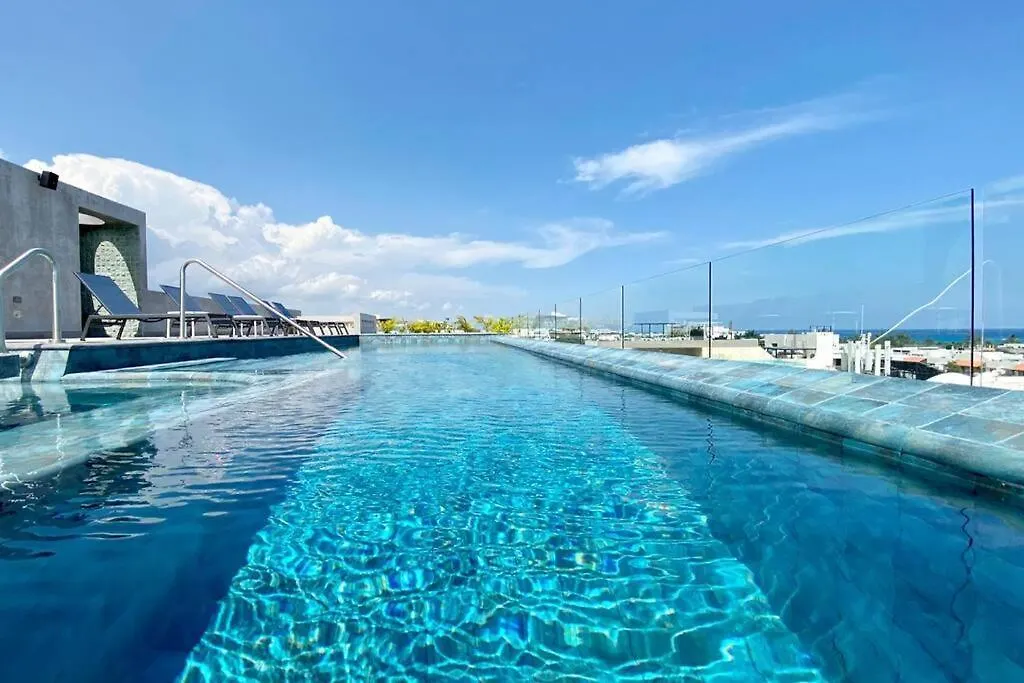 New! Luxury Top Floor Condo-Steps To 5Th-Fast Wifi Playa del Carmen 0*,  Mexico